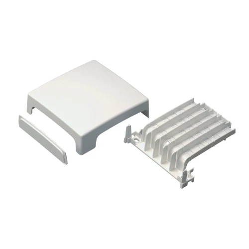Elettrocanali Ec20009 Scatola Derivazione A 3 Vie 70X20 Bianco