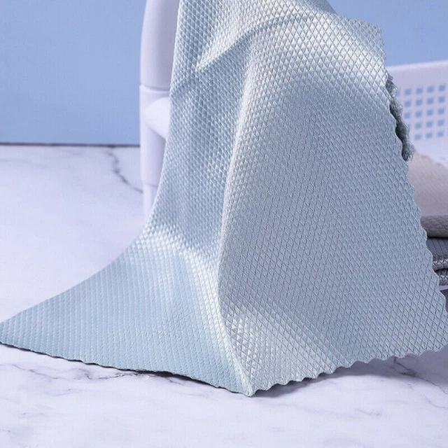 5 PCS NanoScale Streak-Free Miracle Cleaning Cloths Kitchen Rag Reusable Tool 6