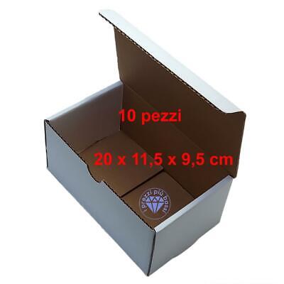 Lettera Maxi-Cartoni Scatola PROFI Bianco 350x250x50 DIN a4 numero di pezzi selezionabile as40001 