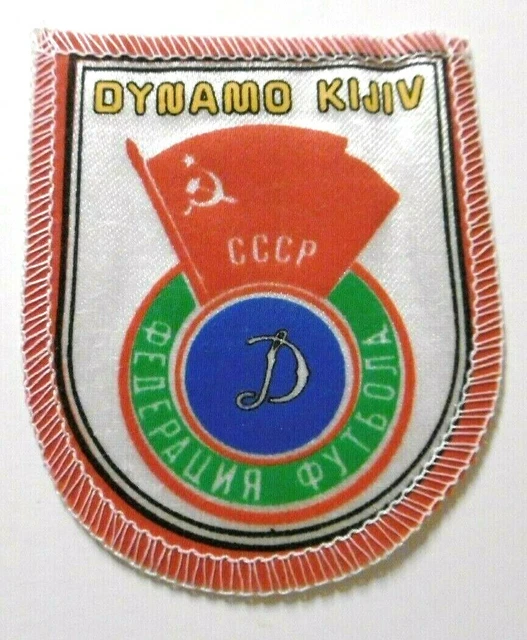 Sew-On FK Dynamo Kiev Kijiv Cccp Football Ukraine Patch 80er