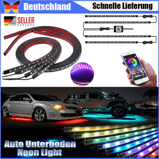 APP CONTROL RGB LED Unterbodenbeleuchtung Auto Unterlicht