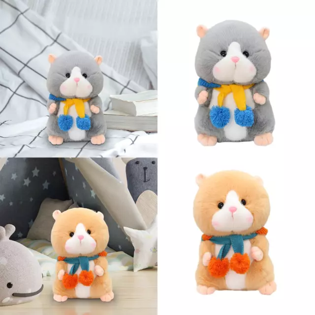 Peluche Hamster en peluche, jouet Animal en peluche, décoration de maison,