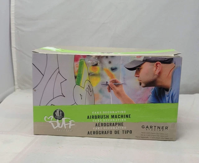 Máquina aerógrafo decorativa de pasteles Duff Goldman - pasteles de ciudad con encanto - hornear nuevo en caja