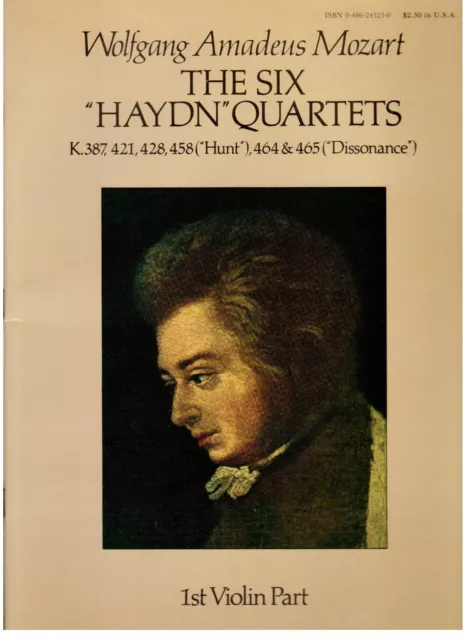 Mozart: 6 Quatuors à Cordes Dédié A Haydn K.387, 421, 428, 458, 464, 465 - 1°