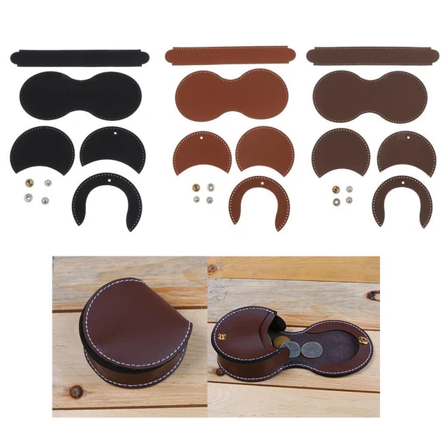 Cartera de cuero que hace conjunto Craft Holder bolso Leathercraft Supplies