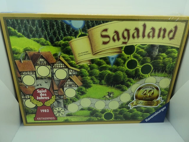 Ravensburger 27040 Sagaland 40 Jahre Jubiläumsedition Brettspiel NEU in Folie