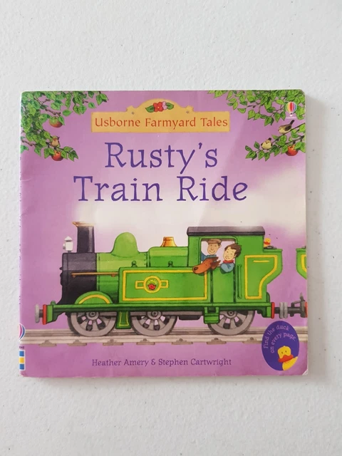 USBORNE FARMYARD TALES Book - Rusty's Train Ride 2005 PB Heather Amery ...