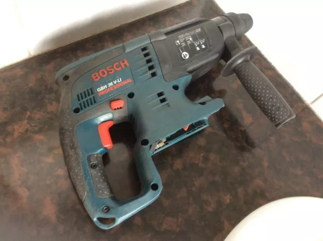 Bosch GBH36V-LI Cordless 36V SDS Plus Rotary Hammer Drill .Skin Only. No Handle.