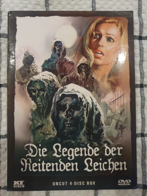 Die Legende der reitenden Leichen - Komplette Filmreihe (Teil 1-4) DVD