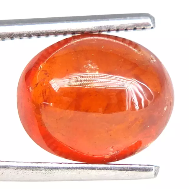 SHOLA Echt 7,72 Ct Natürlicher Rot Orange Spessartin / Mandarin Granat  Namibia