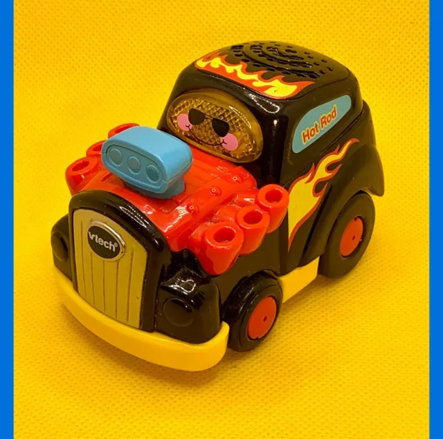 Vtech Toet Auto's Hennie Hot Rod Go Go Smart Wheels Gespräche singt Sounds & Lichter 3