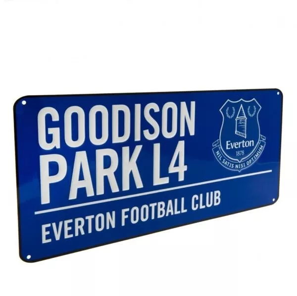 Everton FC Street Sign BL