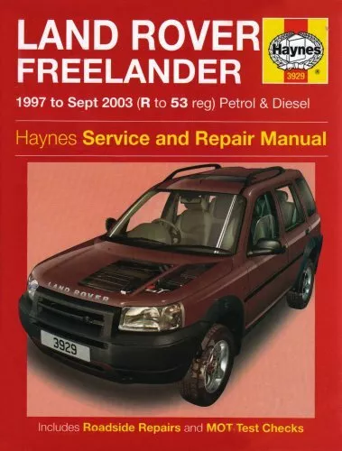 Land Rover Freelander Petrol & Diesel Service & Repair Manual : 1997 to 2003 (,