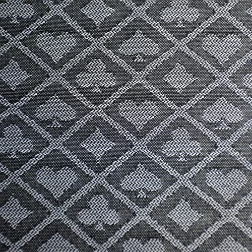 108 x 60 Inches Two-Tone Poker Table Suited Speed Cloth with Dark Color Backg...