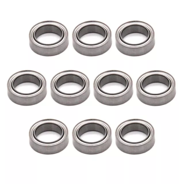 10pcs MR128ZZ 8mm x12mm x3.5mm Thickness Bearing Steel Mini Groove Ball Bearings