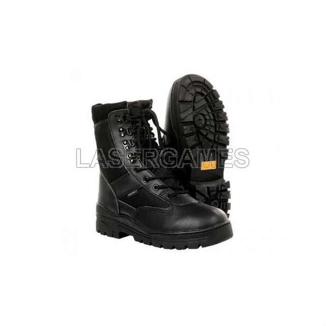 ANFIBI MILITARI NERI FOSTEX donna uomo militari DAL 39 AL 46 EUR