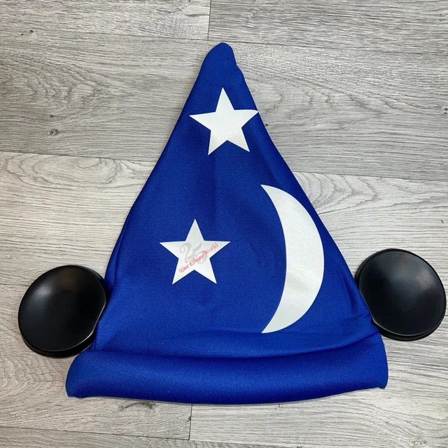 WALT DISNEY WORLD 25 YEARS MAGIC MICKEY Sorcerers Wizard Magician Goofy Hat Co