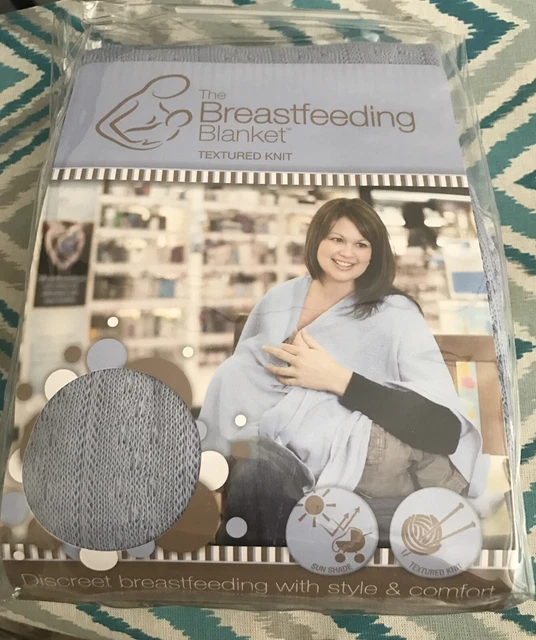 breastfeeding Nursing Cover Baby blanket Shawl textured knit By Primo Bebitza