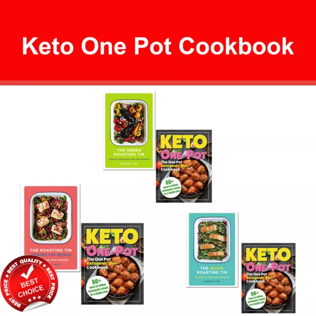 One Pot Ketogenic Diet Cookbook Books Quick Roasting Tin | Variation listing