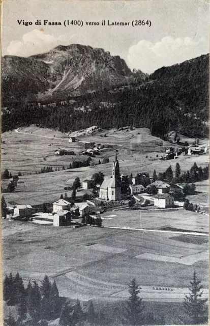 Cartolina Vigo di Fassa Trento viaggiata