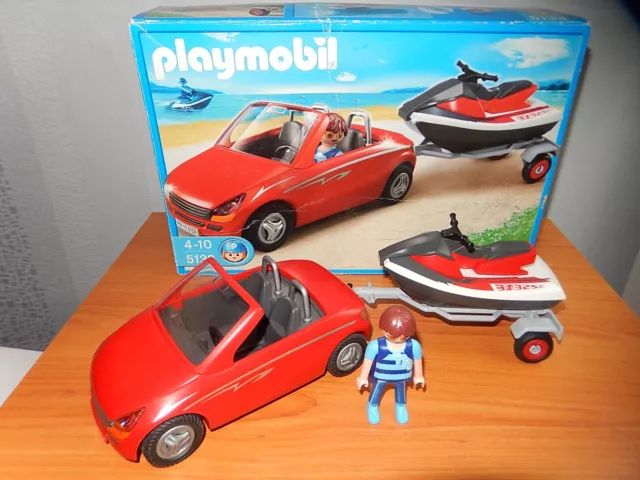 Playmobil - voiture avec remorque 5133