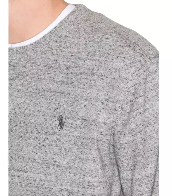 Polo Ralph Lauren Pullover Crewneck Sweatshirt Sweater Heather Gray Size 2XB 3