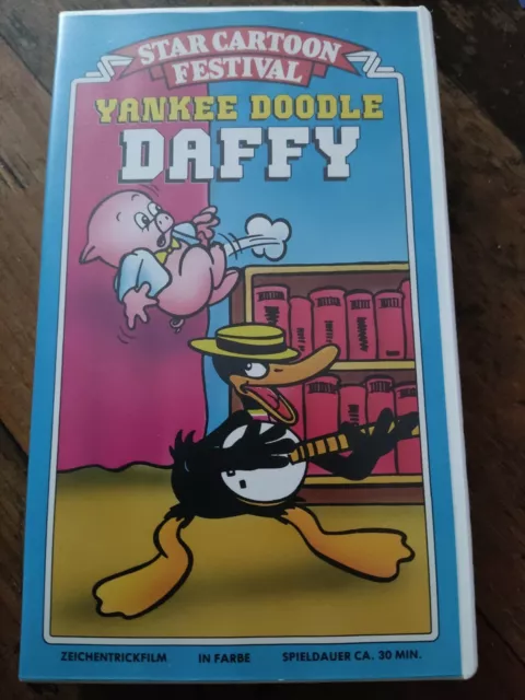 DUFFY DUCK - Yankee Doodle Daffy - VHS - FSK 0 - Neuwertiger Zustand -Super Rar
