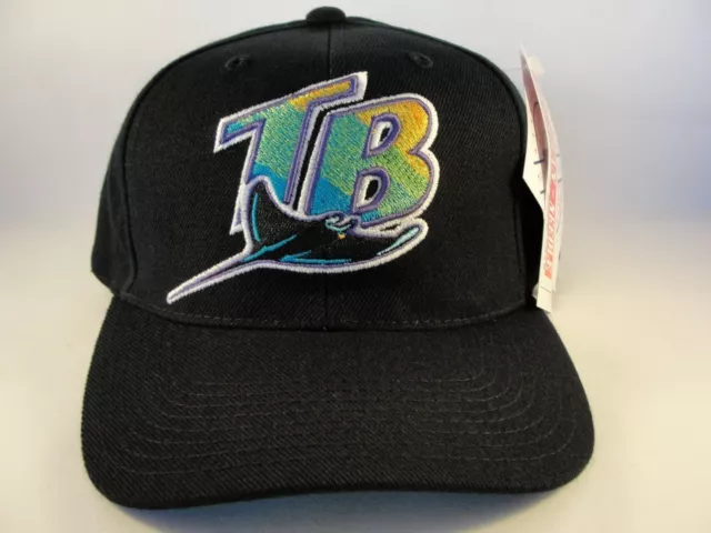 MLB Tampa Bay Devil Rays Vintage Snapback Hat Cap American Needle