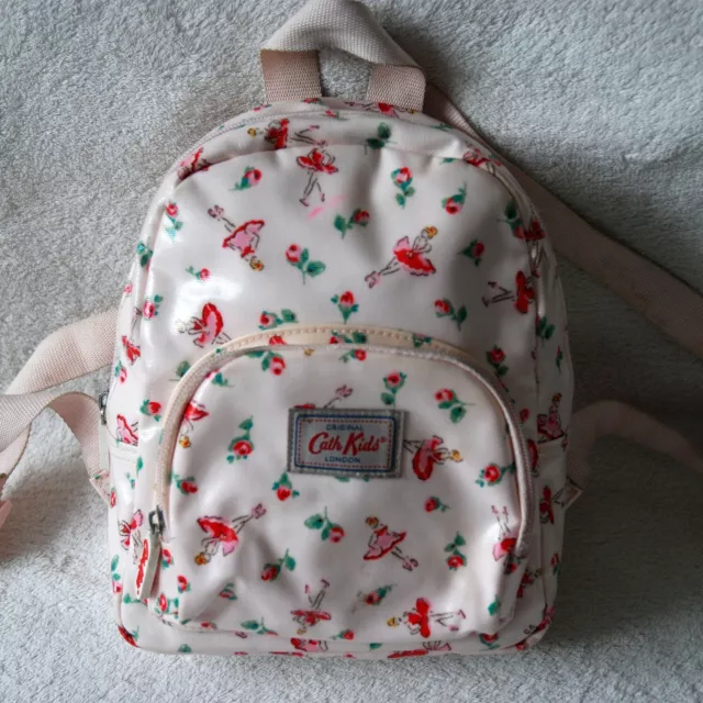 Girls Stunning Cath Kidston Mini BackPack Ballerina Rose Pink Bag Rucksack