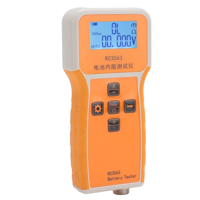 Produktbild von Fockety ESR-Kondensator-Tester – LCD, Automatische Abschaltung, Hohe Genauigkeit, 0–25 Ω, Für Elektrolytkondensatoren