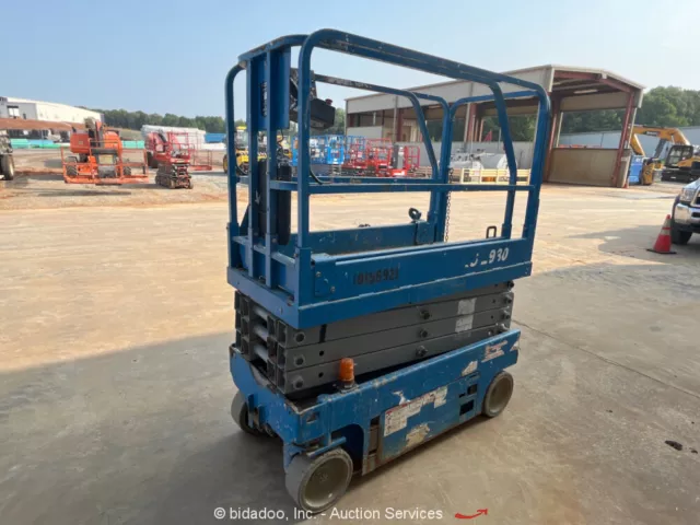 2015 Genie GS-1930 19' Electric Scissor Lift Man Aerial Platform bidadoo