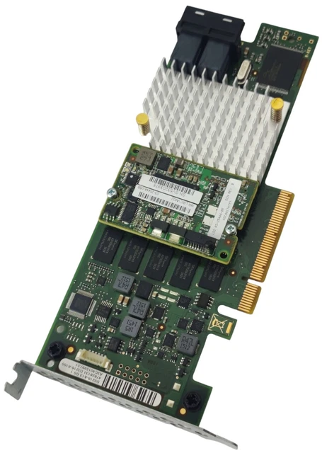 thumbnail image 2 of Fujitsu LSI CP400i D3307-A12 SAS Controller - 12Gbps PCIe 3.0 HBA (9300-8i) 2 of 6