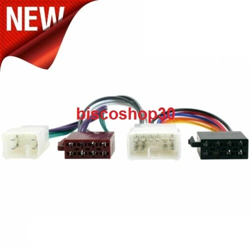 Faisceau Adaptateur ISO Pour Autoradio Toyota/Lexus - Compatible Universel, Neuf