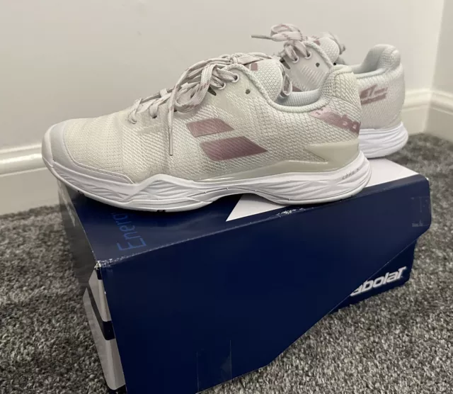 Women’s Babolat Tennis Shoes (Size 4) (White)