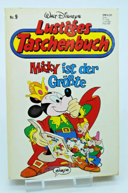 LTB Lustiges Taschenbuch Nr. 9 Micky ist der Größte 1990 DM 6,50