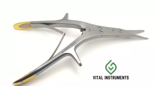 Tungsten Carbide Caplan Septum Nasal Shear Scissor 8", Double Action German