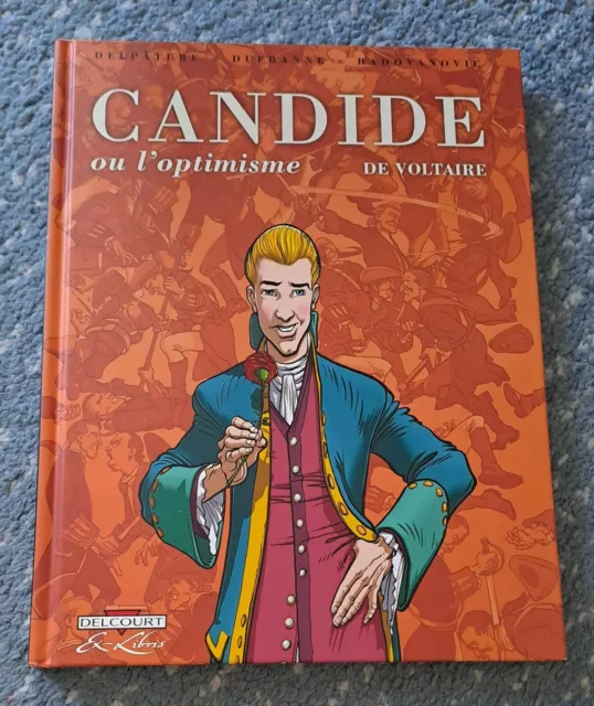 BD culture classique - CANDIDE ou l'optimisme - Voltaire - intégrale des 3 tomes