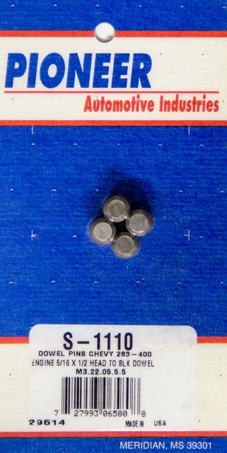 PIONEER S-1110 SBC Dowel Pin Kit (4)