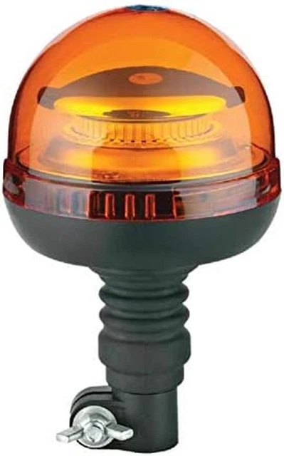 KAMAR Lampeggiante LED Trattore Camion Con INNESTO Flessibile OMOLOGATO E9