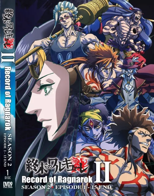 DVD ANIME SHUUMATSU no Walkure (Valkyrie) Season 2 Vol.1-15 End