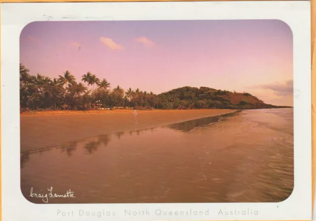 Four Mile Beach Port Douglas Qld 170Mm X 120Mm Lamotte Postcard