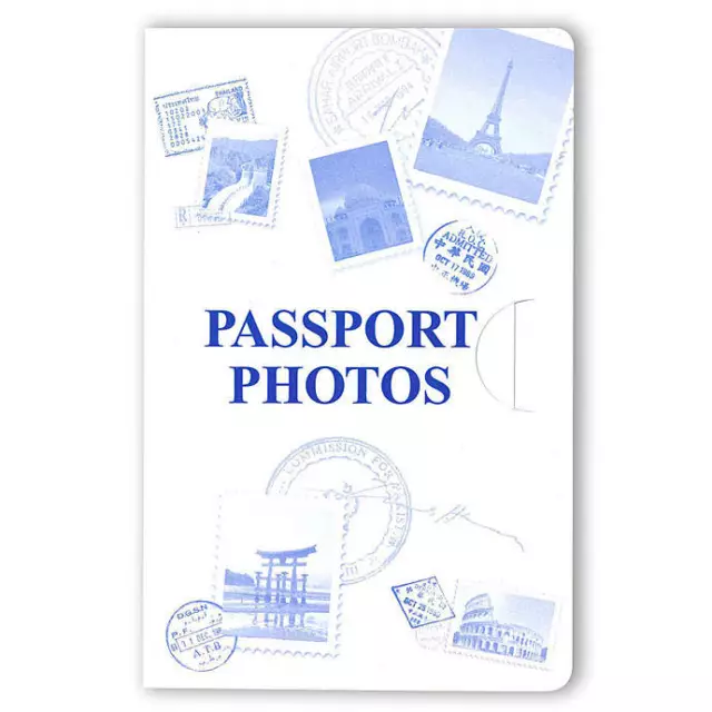 Innovision Passport Folders (250 Case) Designed Not To Stick To Pictures