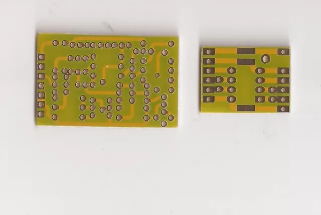 Discrete single opamp Earth bare PCB JFET input /output  high biasing current !