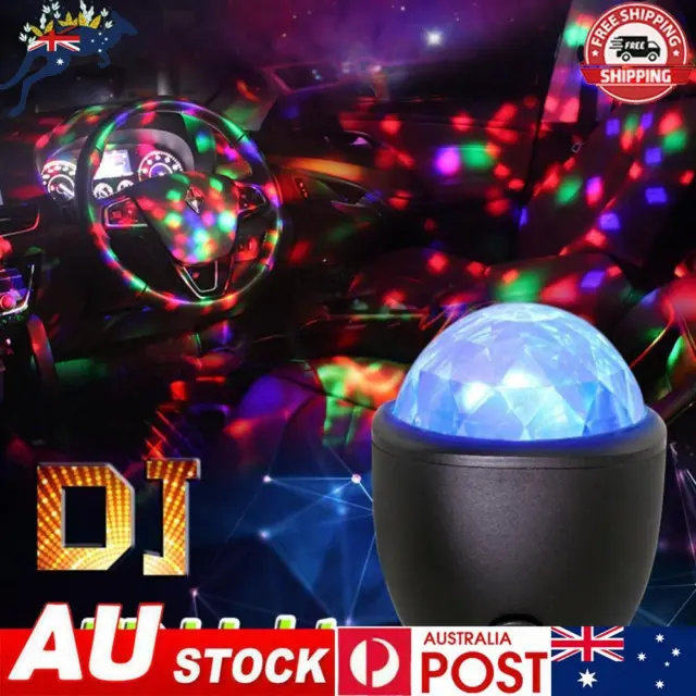 USB Disco DJ Lights LED Bar Xmas Halloween Crystal Magic Effect Stage Ball Lamps