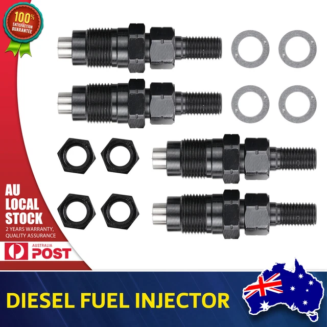 Navara Injector DIESEL FUEL INJECTOR 4Pcs For Nissan Navara Qd32 D22 3.2 Litre. 2 Yr ...