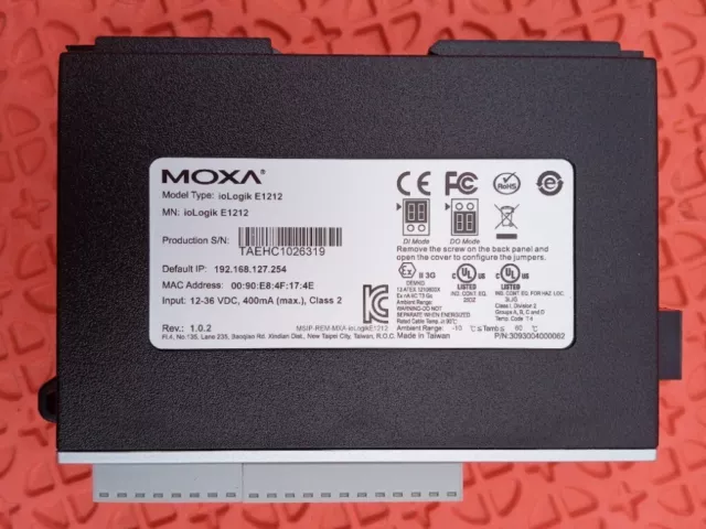 MOXA ioLOGIK E1212 /#Q M1Q 2