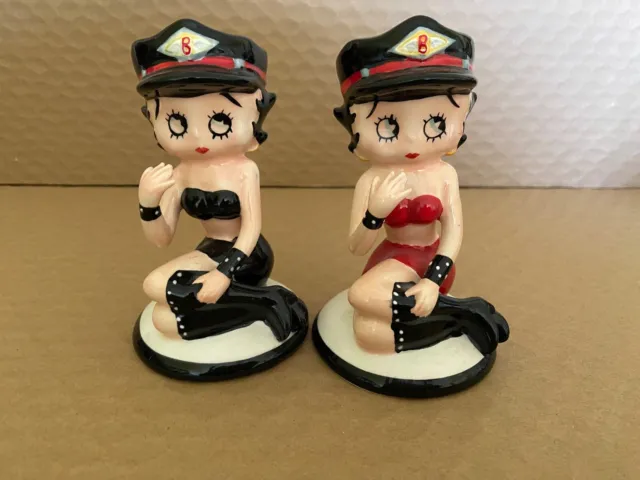 Betty Boop Biker 2006 Salt & Pepper Shakers Collectable Never Used