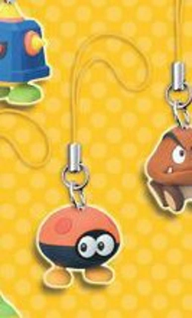 Super Mario 3D Land Enemy Danglers Phone Pendant: Red Dots