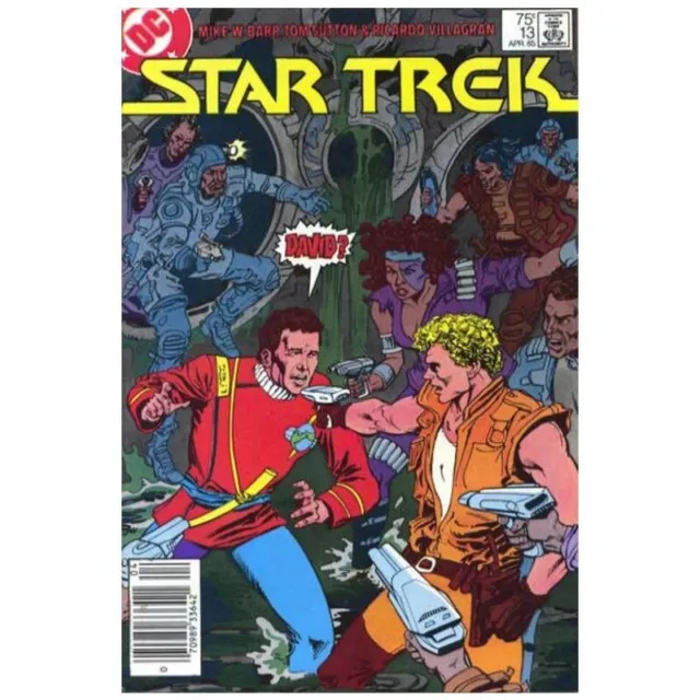 Star Trek (1984 series) #13 Newsstand in Fine condition. DC comics [y/