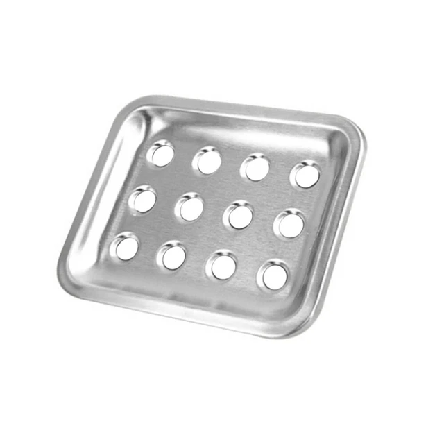 Bandeja de jabón de ducha soporte de baño desagüe de cocina doble capa